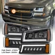LED DRL Headlight Bumper Lamp DOT For 2003-2007 Chevy Silverado 1500 2500 3500