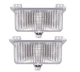83�87 Chevy Pickup Front Parking Turn Signal Lights LH RH Pair Truck