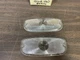 1958 1959 CHEVY TRUCK CLEAR PARKING LIGHT LENSES NEW GUIDE PAIR 725