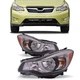Headlight Set Left & Right Fits 2013-2015 Subaru XV Crosstrek Subaru Impreza