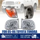 Headlight Turn Signal Light Kit Fit 05-06 Toyota Tundra LH RH Regular/Access Cab