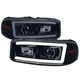 Fits 00-06 GMC YUKON Projector Headlights With Clear Lens