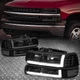 For 99-02 Chevy Silverado 1500 2500 HD 3500 LED DRL Headlight+Bumper Signal Lamp