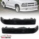 Black Bumper Lights Fits 1998-2002 Chevy GMC S10 Blazer Sonoma Pickup Signal
