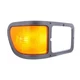For Ford F-650 2000-2015 Headlight Bezel Passenger Side w/Park Light Gray