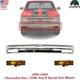 Front Bumper Chrome + Signal Lights LH & RH For 1982-1990 Chevrolet S10 /GMC S15