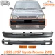 Front Bumper Primed + Valance + Signal Lights For 1995-1997 Toyota Tacoma 2WD