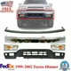Fits Toyota 4Runner 1999-2002 Front Bumper Chrome Kit With Signal lights Lamps