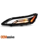 For 2021-2024 Nissan Rogue Upper Halogen Signal w/LED DRL Turn Signal Drive Side