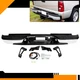 Chrome Rear Bumper Complete for 1999-2007 Chevy Silverado GMC Sierra 1500 2500