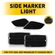4xFront Turn Signal & Fender Side Marker Housings For Jeep Wrangler TJ 1997-2006