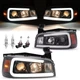 LED Projector Headlights Headlamps For Dodge Charger 2006-2010 Left & Right