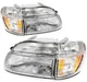 Pair Headlights Assembly For 1995-2001 Ford Explorer 1997 Mercury Mountaineer
