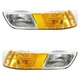 Pair Of Corner Lights 92-94 Mercury Grand Marquis GS LS 4.6L V8 F2MY15A201D