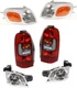 MONTANA 99-05/SILHOUETTE 97-04/TRANS SPORT 97-99 TAIL LAMP RH AND LH 6-pc Kit wi