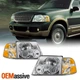 For 2002-2005 Ford Explorer Halogen Chrome Headlights w/ Corner Signal Lamp Pair