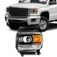 For GMC Sierra 1500 2500HD 3500HD 2014-2019 Left Side Headlight Assembly