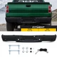 For Ford F150 F-150 Pickup 2009-2014 Rear Bumper Assembly Black Steel w/Sensor