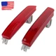 For Infiniti Nissan 265605C000 265655C000 Rear Bumper Reflector Light Left+Right