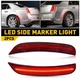 For 2015-2023 Chrysler 300 Rear Fender Side Marker Light Set Left + Right Red For 2015-2023 Chrysler 300 Rear Fender Side Marker Light Set Left + Right Red