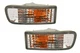 TOYOTA 4RUNNER 1999-2002 RIGHT LEFT TURN SIGNAL LIGHTS BUMPER LAMPS PAIR