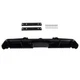 Black Steel Rear Bumper for Ford F-250 F-350 F-450 2008-16 Bolt-On