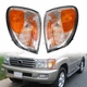 Left+Right Side Marker Corner Lamp Parking Signal Light For Lexus LX470 98-07