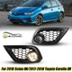 Pair For 2016 Scion IM 2017 2018 Toyota Corolla IM Fog Light Clear Lens Wiring