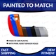 NEW Painted 2016-2023 Toyota Tacoma Driver Side Rear Bumper End W/ Sensor Holes
