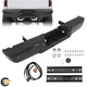 Rear Step Bumper For 08-2016 Ford F-250 F-350 F-450 Super Duty With Sensor Holes