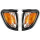 Corner Light For 2001-2004 Toyota Tacoma w/ gray trim Set of 2 LH RH w/ Bulbs
