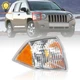 For Jeep Compass 2007-2010 Right Turn Signal Corner Lamp Light Passenger Side