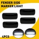 68042143AA LED Side Marker Lights For Dodge 2010-2018 RAM 2500/3500HD Dually Bed