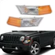 For 07-17 jeep patriot parking light turn signal directional lamp front pair