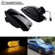 2x Smoke Lens LED Front Bumper Turn Signal Lights For 99-01 Subaru Impreza 2.5RS