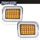Fit For 2003-2009 Hummer H2 Amber Lens LED Front Turn Signal Light Parking Lamp