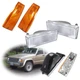 Bumper Turn Signal Lights & Side Marker For Jeep Cherokee 84-96 Wagoneer 84-85