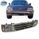 New 1993-1998 Toyota T100 Front Grille & Headlight Parking Marker Light Lamp Kit