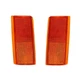 NEW SIDE MARKER CORNER REFLECTOR LEFT & RIGHT PAIR FITS GMC PICKUP TRUCK 5974342
