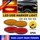 For 2001-2014 Chevy Silverado GMC Sierra Dually Bed LED Side Marker Lights Lamps For 2001-2014 Chevy Silverado GMC Sierra Dually Bed LED Side Marker Lights Lamps