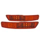 Fits 1998-2001 Acura Integra Amber Bumper Lights Parking Signal Lamps Left+Right