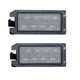 For Jeep Grand Cherokee 2014-22 Compass Patriot LED License Plate Light Lamp 2x For Jeep Grand Cherokee 2014-22 Compass Patriot LED License Plate Light Lamp 2x