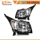 Fits 2011-2015 Chevy Cruze 4-Door Black Housing Headlights Assembly Left+Right