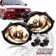 FIT FOR 01-05 BMW E46/01-03 BMW E39 CLEAR FOG LIGHT LAMPS M5 MTECH FRONT BUMPAIR
