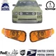 Front Turn Signal Light Set Left and Right with bulb For 2005-2009 Ford Mustang
