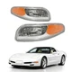 Fit 1997-2004 Chevy Corvette C5 Bumper Front Turn Signal Light Parking Lights
