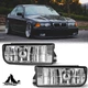 For 1993-1998 BMW 3 Series E36 M3 Fog Lights Bumper Driving Lamps Clear Pair 