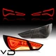For Hyundai Sonata 2011-2014 W/Startup Animation VLAND Pair Full LED Tail Lights
