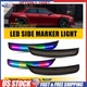 Dynamic RGB Front Rear LED Side Marker Light For Chrysler 300S 300C 15-23 4-40X Dynamic RGB Front Rear LED Side Marker Light For Chrysler 300S 300C 15-23 4-40X