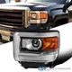 Fits 14-19 Sierra 1500 2500HD 3500HD Left/Driver Side Projector Headlight Lamp L